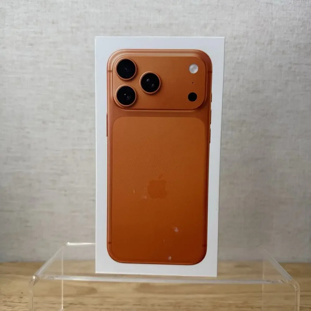 iPhone 17 Pro Max Cosmic Orange Empty Box Only Model A3257 256GB